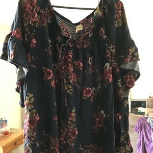 Floral Print Top